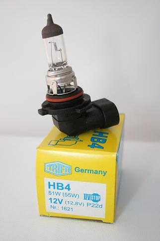 HB4 ECE/SAE 12V51W (55 W) P 22 d
